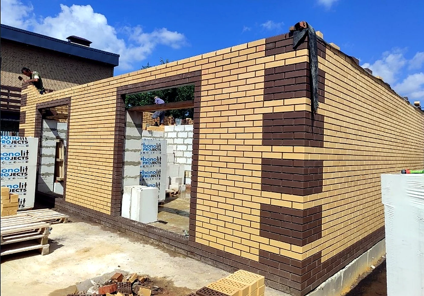Дом из газобетона 180 м² в Мисайлово